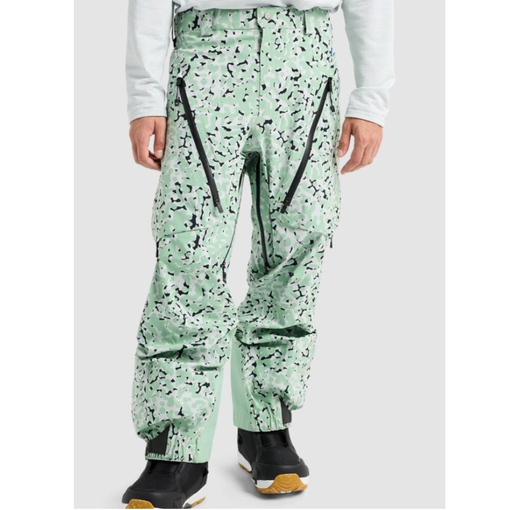 Burton Men's AK GORE-TEX 3L C-Knit Tuvak Pants Sage Dot Camo Size S